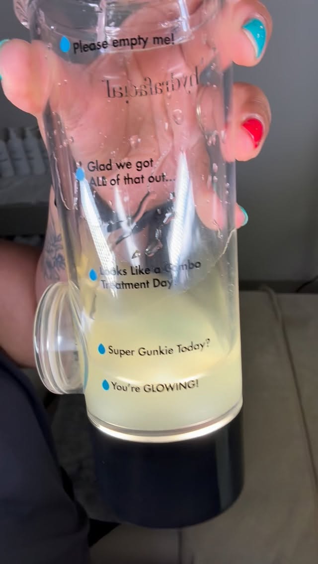Nothing more satisfying than a HydraFacial gunk jar moment 🤩✨
All the dirt, oil, and dead skin you didn’t know was sitting on your face… now gone!
Fresh, glowing, deeply cleansed skin every time 💦✨
#HydraFacial #GunkJar #SkinReset #GlowUp