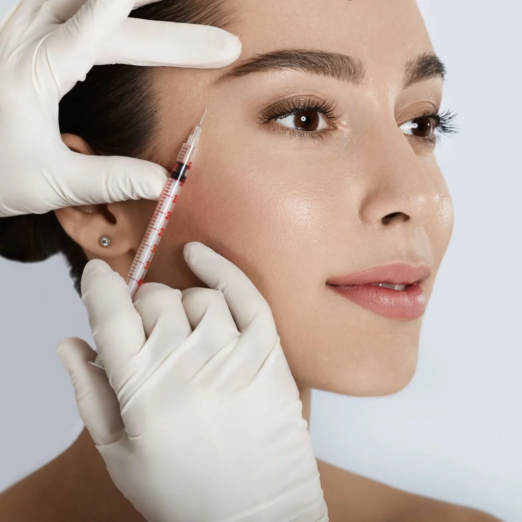 Forehead anti-wrinkle injection treatment at Etica Clinic London