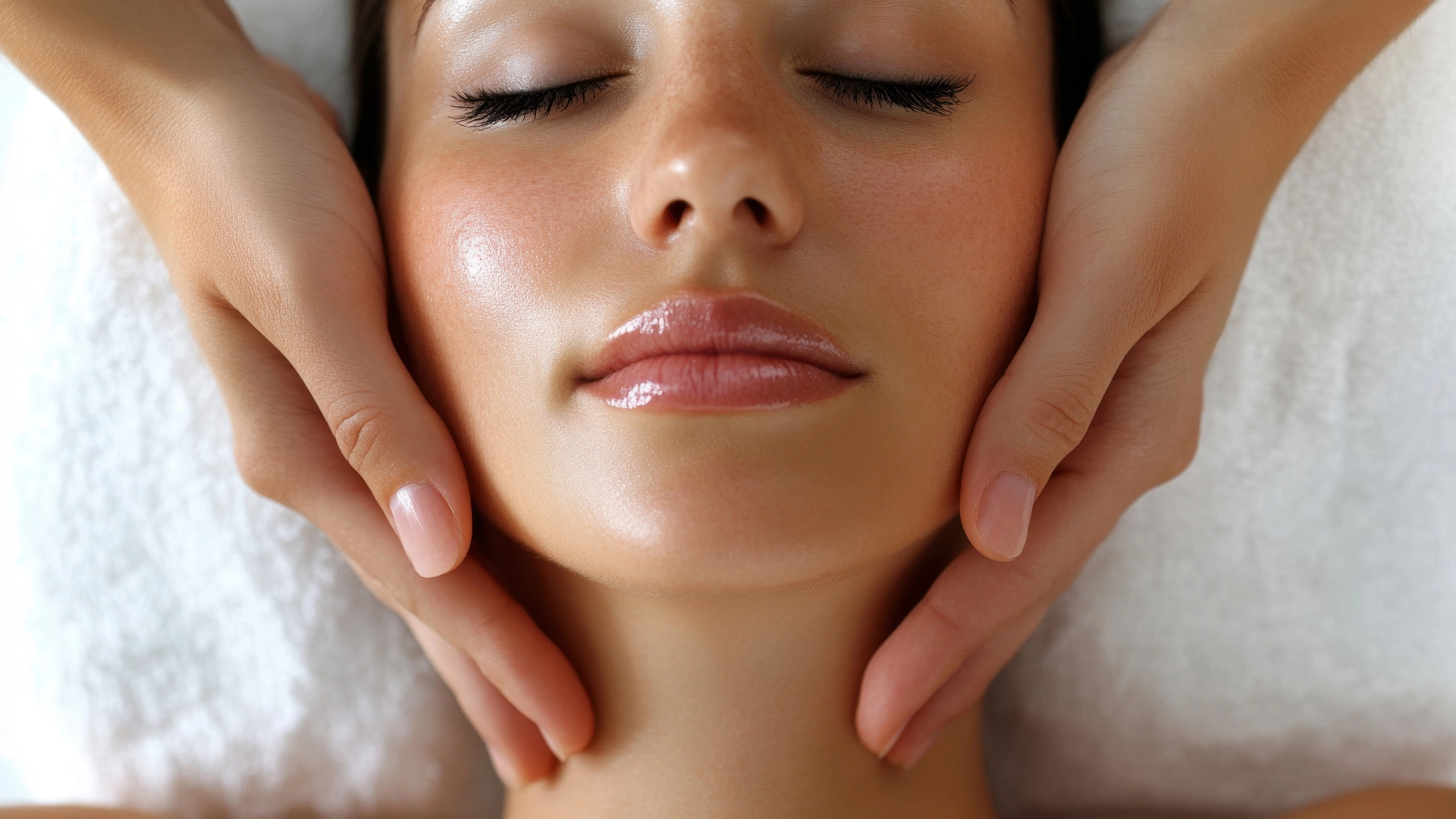 Client receiving a relaxing facial massage at Etica Beauty Clinic in Eastcote