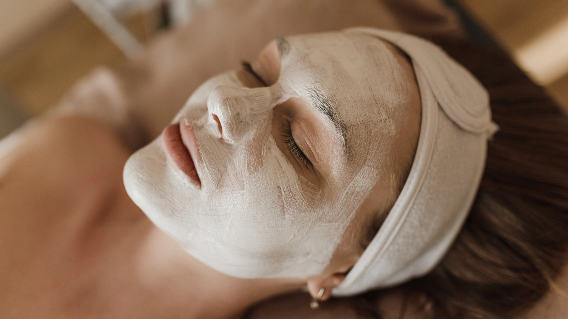 Soothing facial mask treatment at Etica Beauty Clinic in Northwood